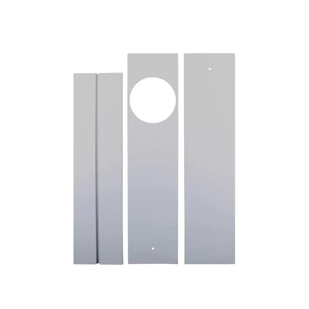 배기호스 창문 칸막이 이동식 샤시 가림막 0.84~1.2m 높이 조절 - 상품 이미지