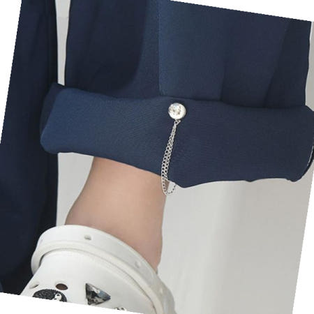 바지고정핀 기장 수선 줄이기 체인 바지 밑단 고정 자석 M12836