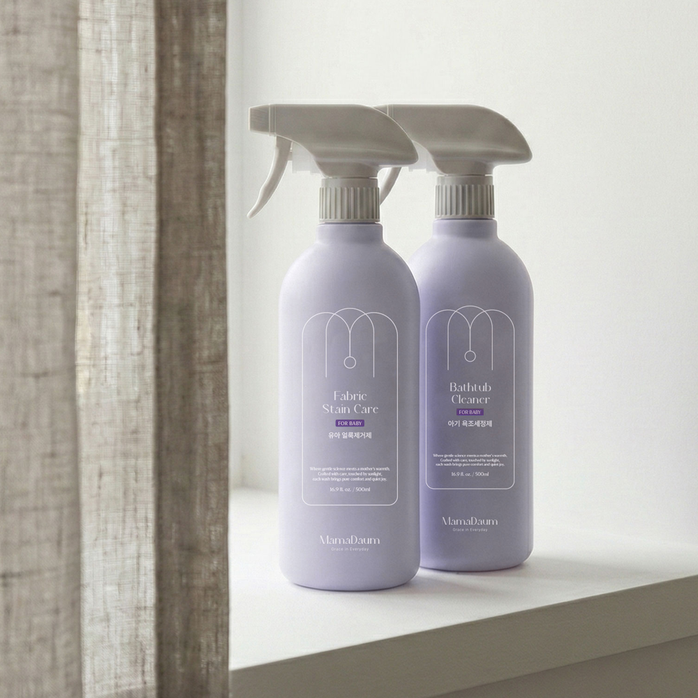 마마다움 얼룩제거제 욕조세정제 무향 세트 500ml, 2개 - 상세 이미지 3