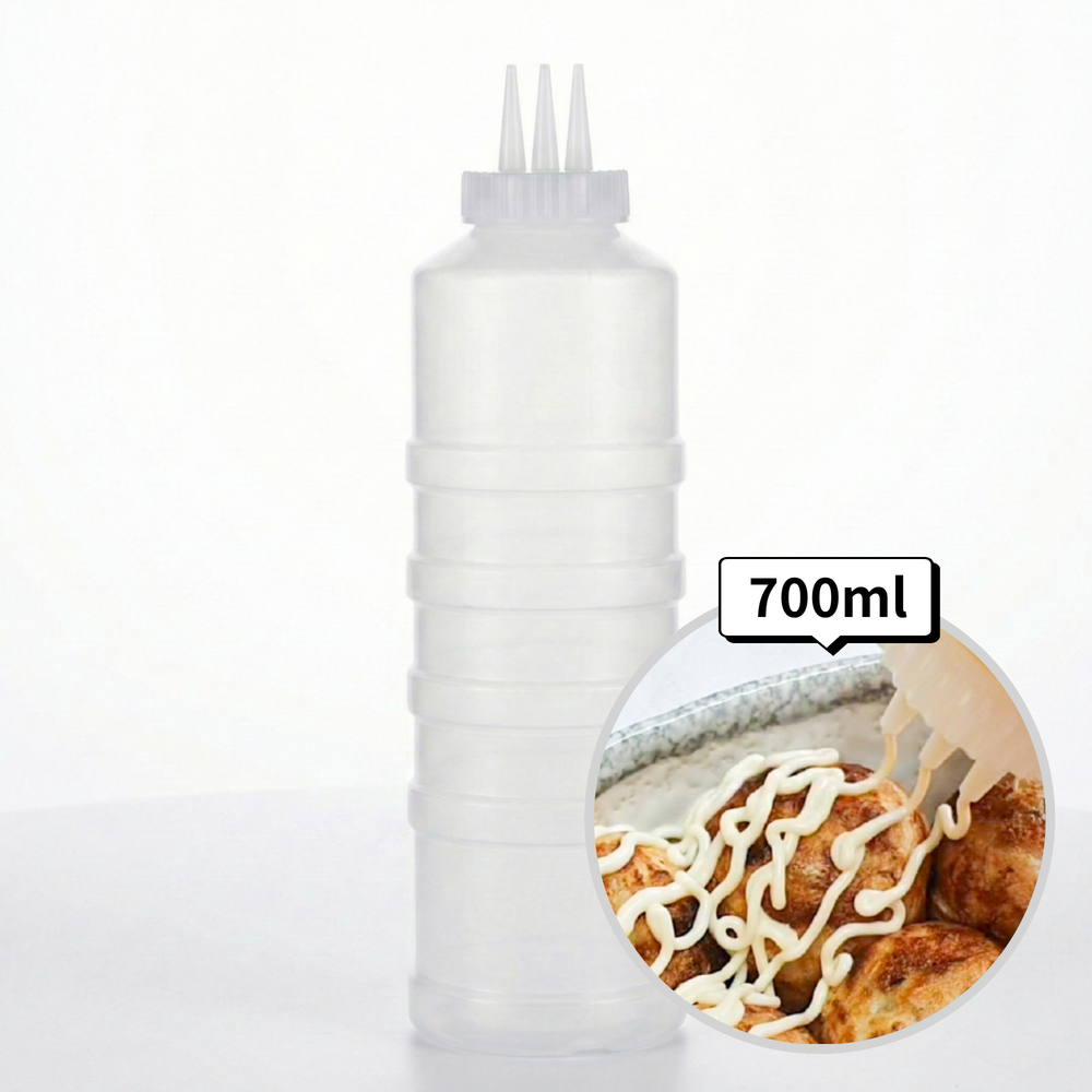 마요네즈 소스통 (3구/700ml) 대용량 - 상품 이미지