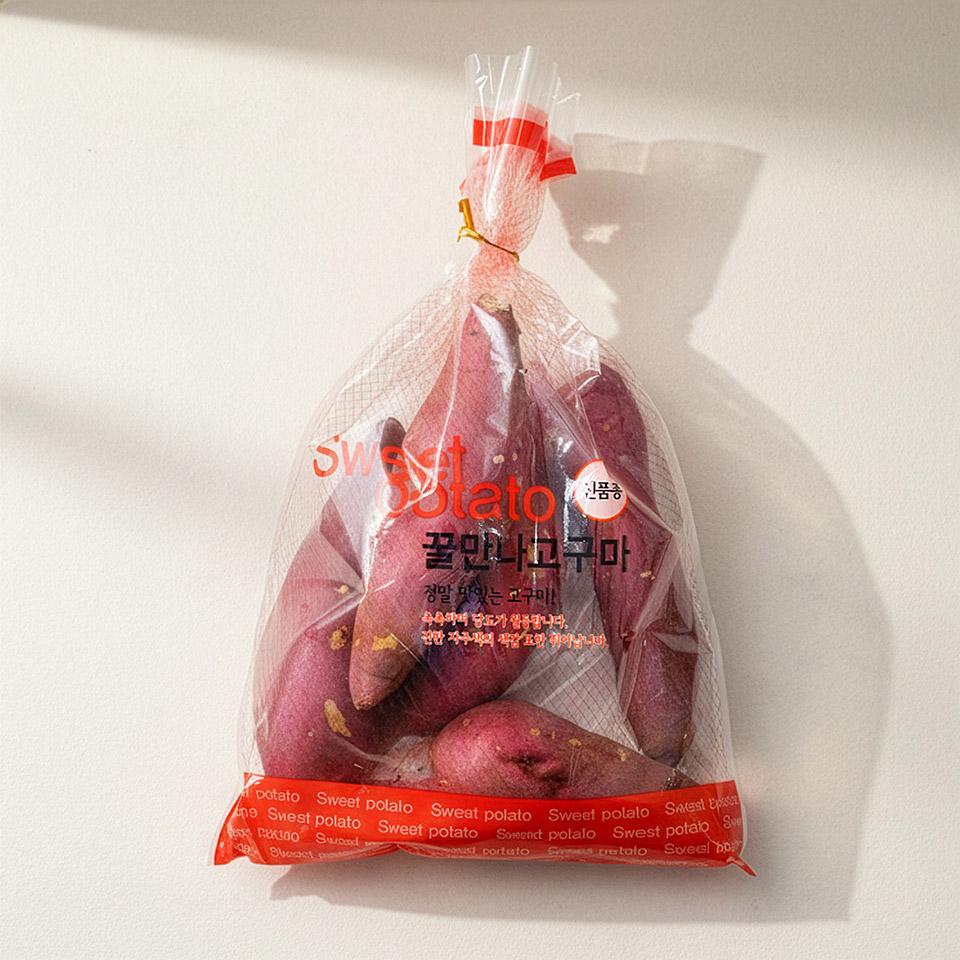 메가마트 꿀만나 고구마 1.2kg 봉 - 상품 이미지