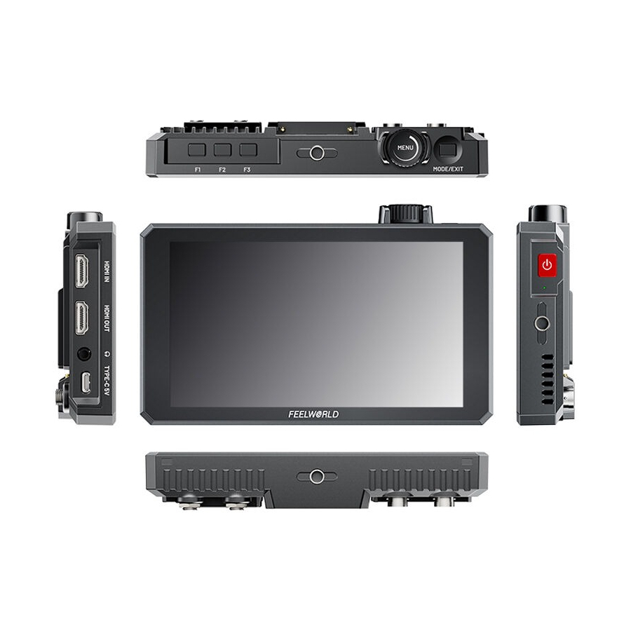 필월드 SC6 HDMI&SDI 1500nit 6인치 카메라 모니터 이미지 6