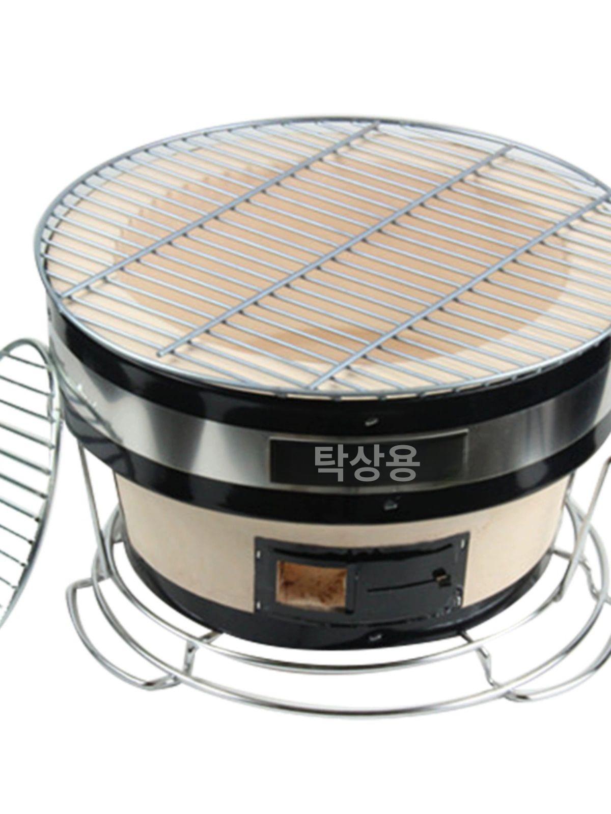 이자카야 롯폰기 일본식 스테이크 바베큐 소고기 화로 숯불 세트 석쇠 그릴망 야끼 테두리 - 상세 이미지 5