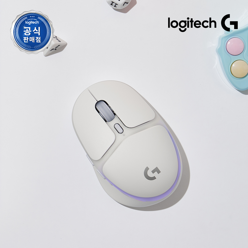 [설럭키카드증정] 로지텍코리아 공식 G705 오로라 컬렉션 무선 게이밍 마우스 제품 이미지