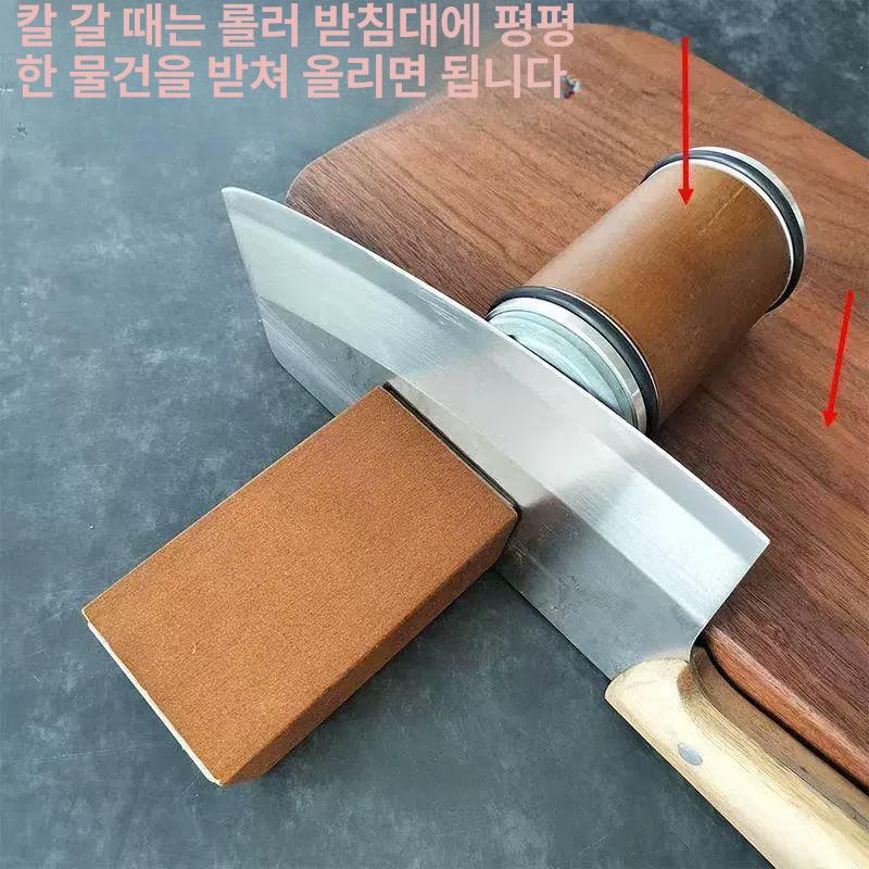 롤링 샤프너 주방 하다나 가정용 다용도 연삭기 가위갈이 내추럴 400 1000연마디스크포함 - 상세 이미지 2