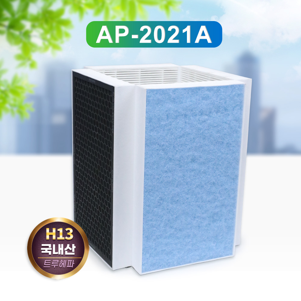 [호환] 코웨이 노블 공기청정기 필터 AP-2021A 20평형 4D입체필터 필터왕국 - 상세 이미지 2