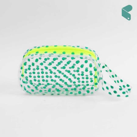 DOCPICK71402TO협력사 투명 파우치 땡땡이 메이크업 화장품 수납 여행용 비닐백 커머스픽201