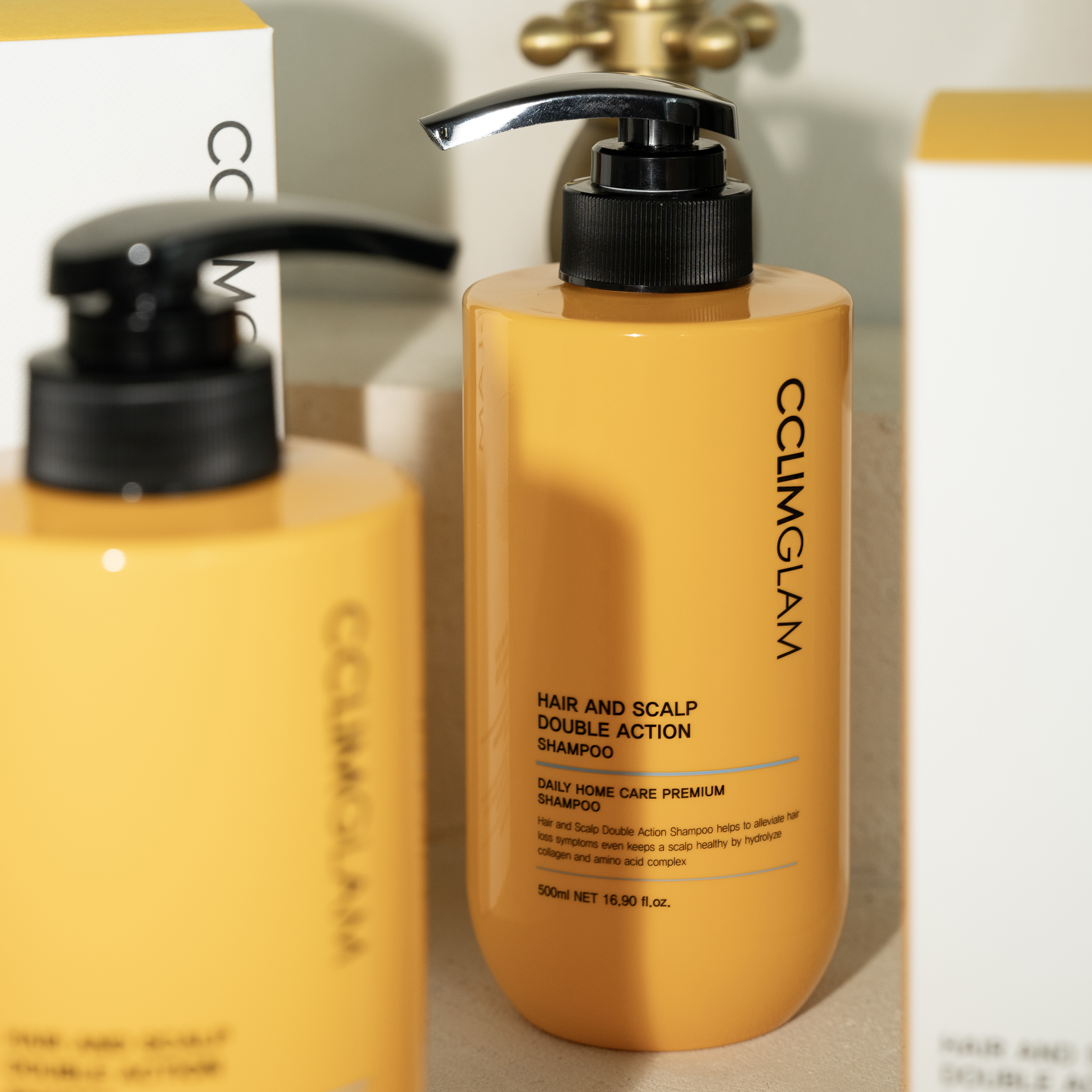 끌림글램 더블액션 설페이트프리 탈모증상완화 단백질 징크피리치온 샴푸 500ml, 2개 이미지 7