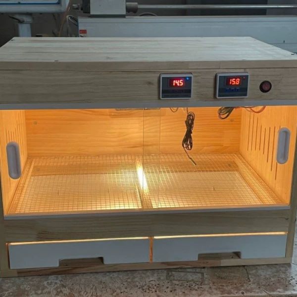 육지거북이 사육장 집 달팽이 쉼터 원목 은신처 하우스 120 x 60x63 원목 - 상세 이미지 4
