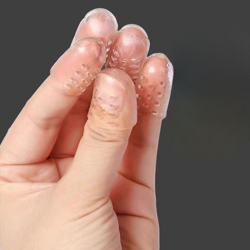 손가락 발가락 실리콘 보호대 골무 테이핑 통풍 새끼 엄지 손가락 발가락 보호캡 깁스 밴드 이미지 6