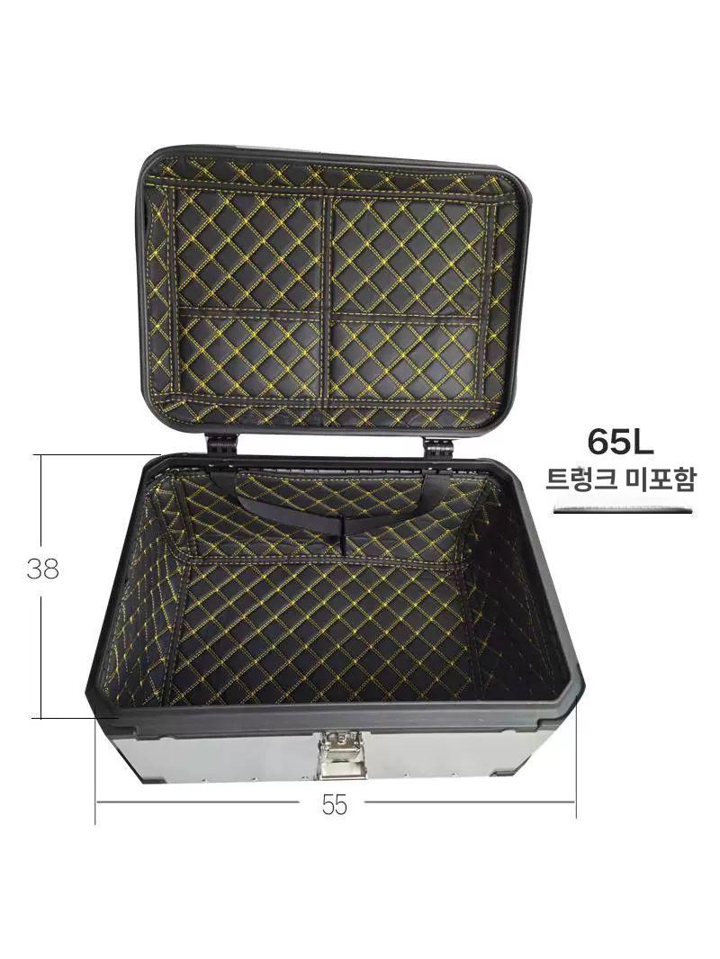 탑박스 내피 오토바이 방수 패드 안감 스쿠터 배달통 36L 상하 패드 포함 36 x 30x22cm - 상세 이미지 3