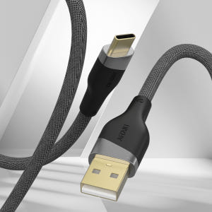 우븐 USB C타입 고속충전 케이블 블랙, 1개, 2m 개봉기 | 실사용 후기 - 상품 이미지 3