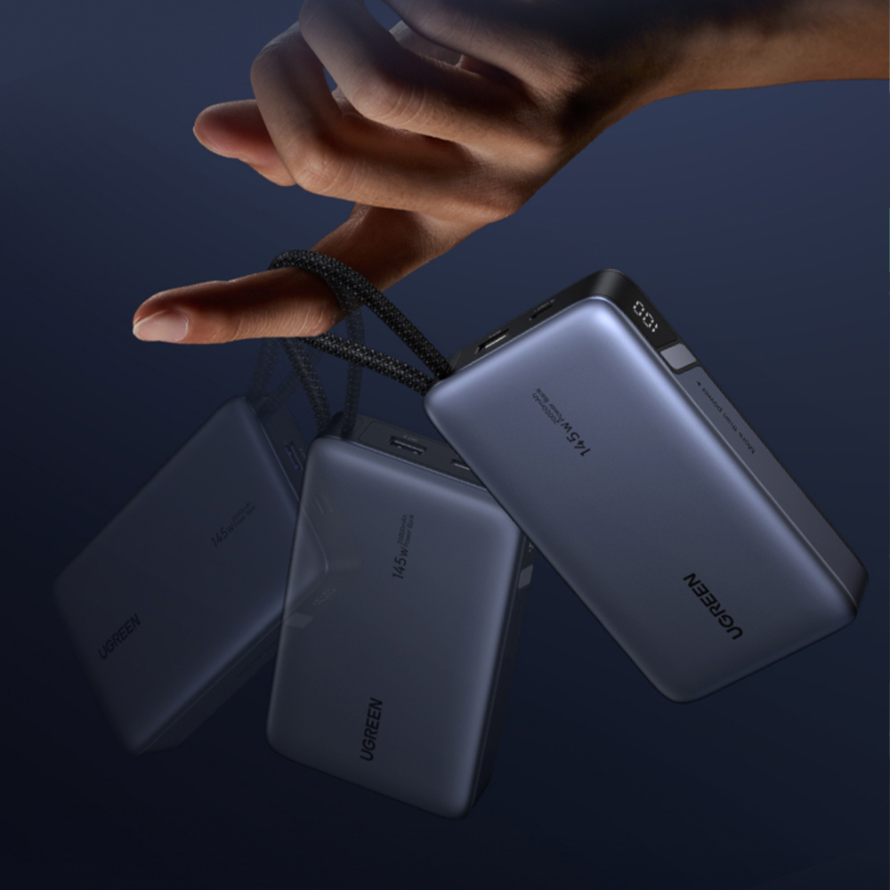 유그린 넥소드 케이블 일체형 145W PD PPS 20000mAh 대용량 고속충전 보조배터리 PB551 - 상세 이미지 4