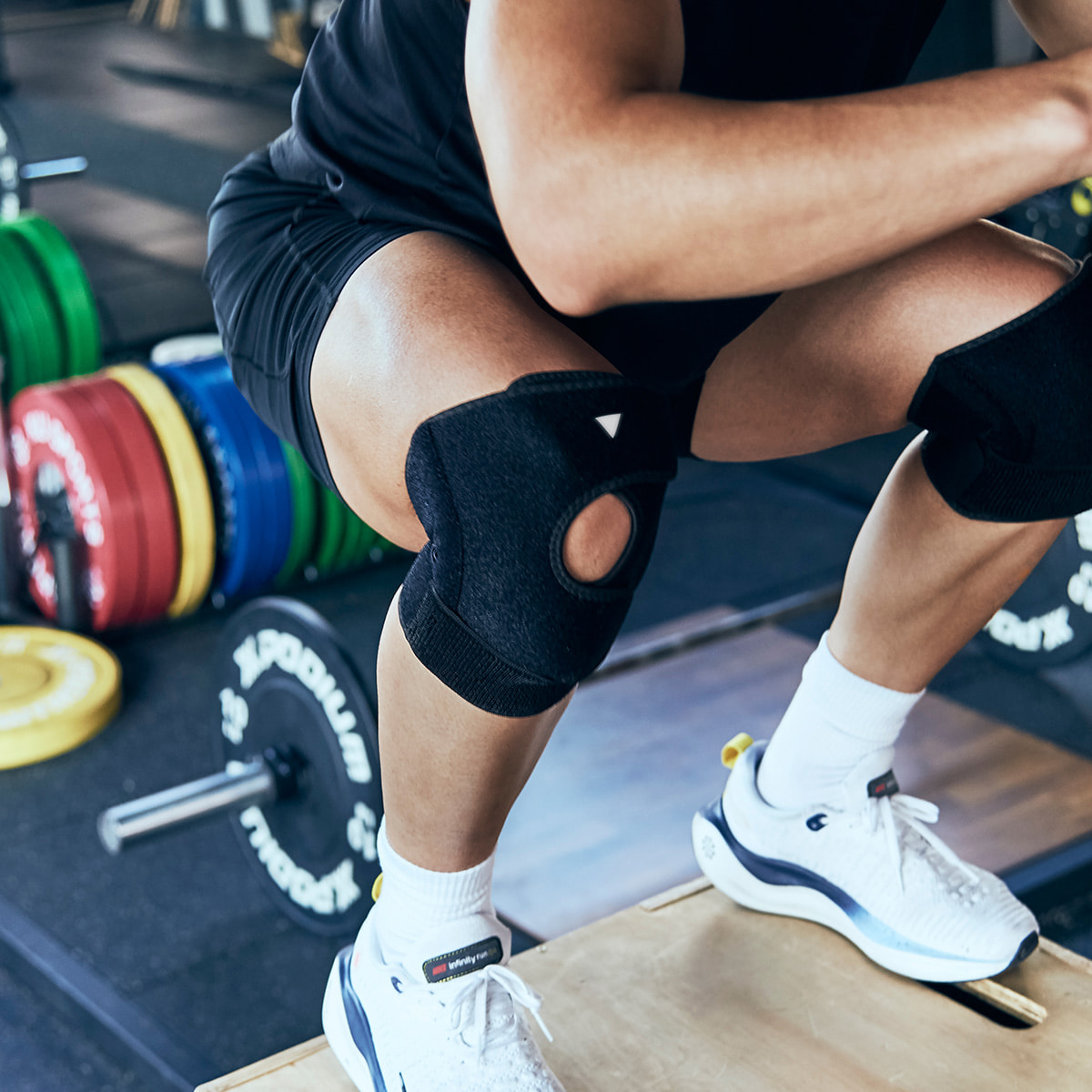 그리핏 무릎보호대 MAX 등산 헬스 크로스핏 반월상 연골 인대 러닝 관절 아대 밴드 이미지 4