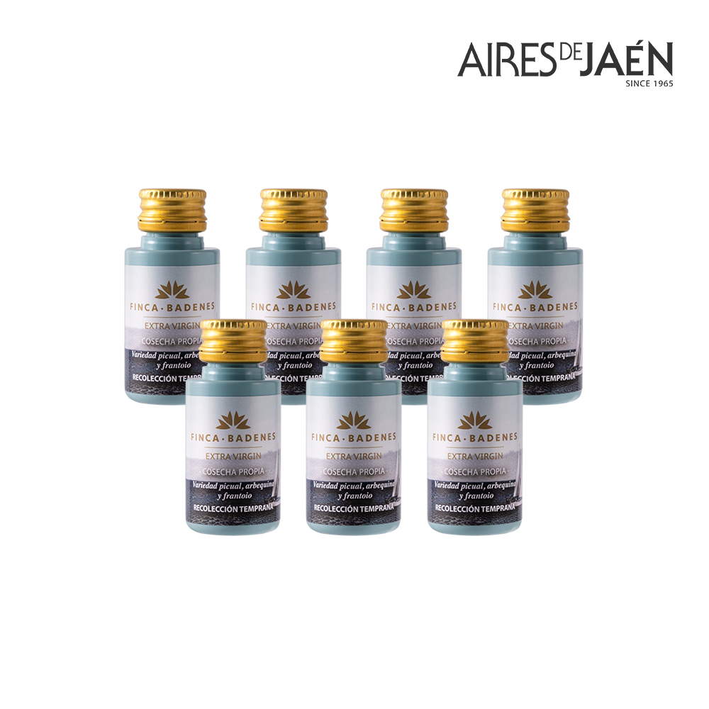 아이레스데하엔 핀카바데네스 쿠파주 미니 엑스트라버진 올리브오일 15ml, 7개 - 상품 이미지