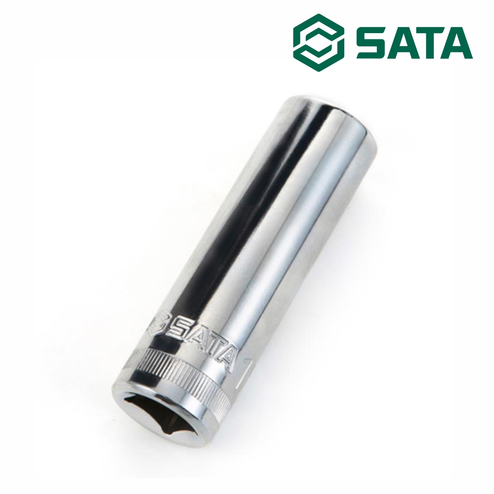 사타 SATA 1/2 12각 롱 소켓 10mm 13810 복스알 수작업공구 - 상품 이미지