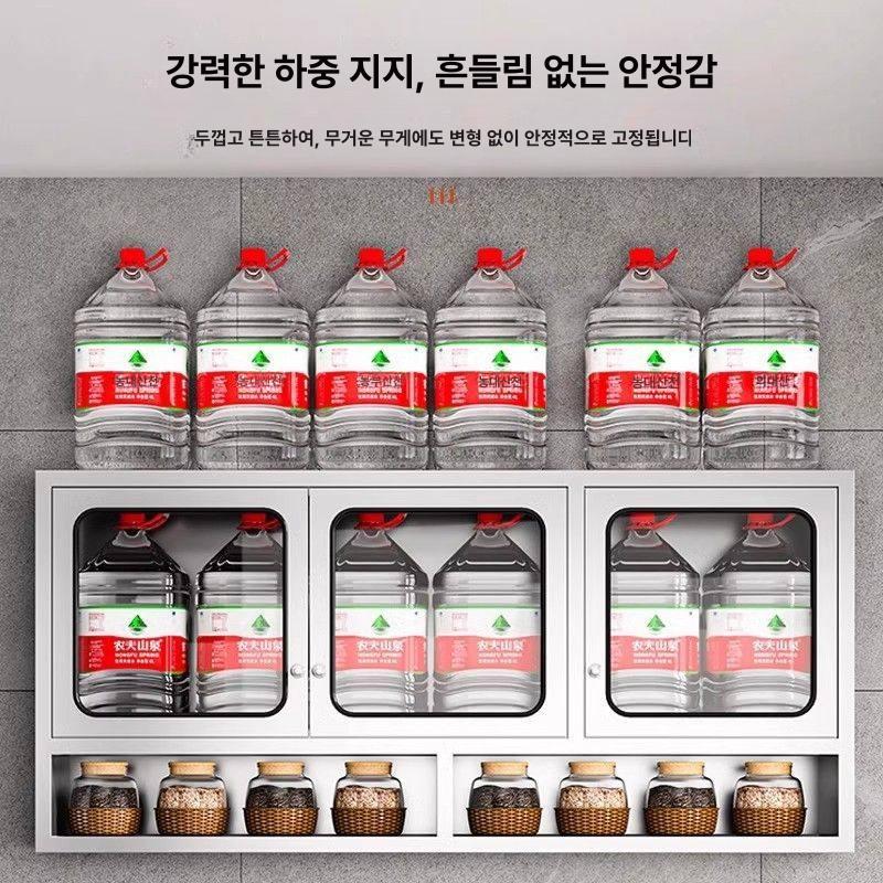 스테인리스 벽찬장 상부장 주방 수납장 - 상세 이미지 5