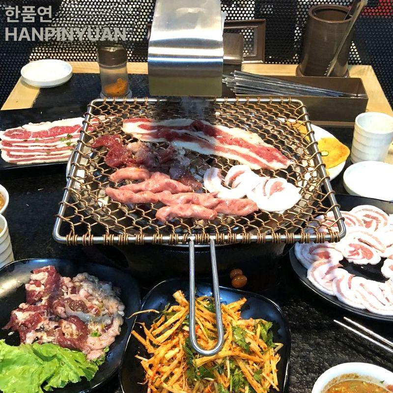 원형 숯불 석쇠 업소용 불판 - 상세 이미지 3