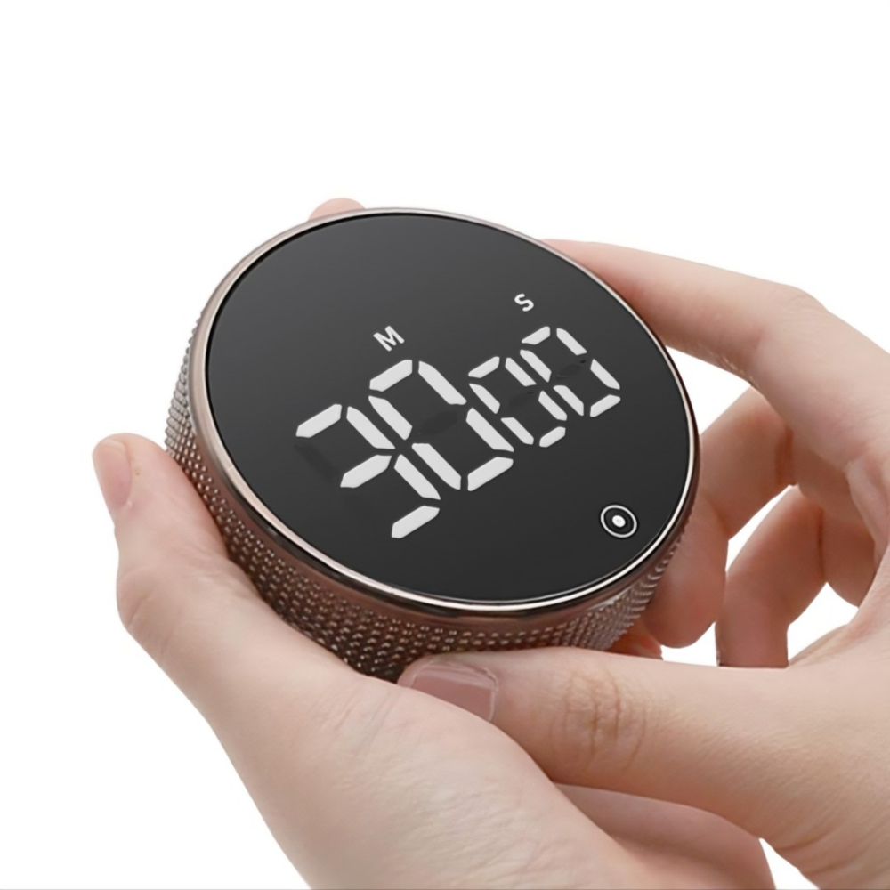 LED 자석 타이머 디지털 무소음 알람 요리 키친 음식 조리 쿠킹 - 상품 이미지