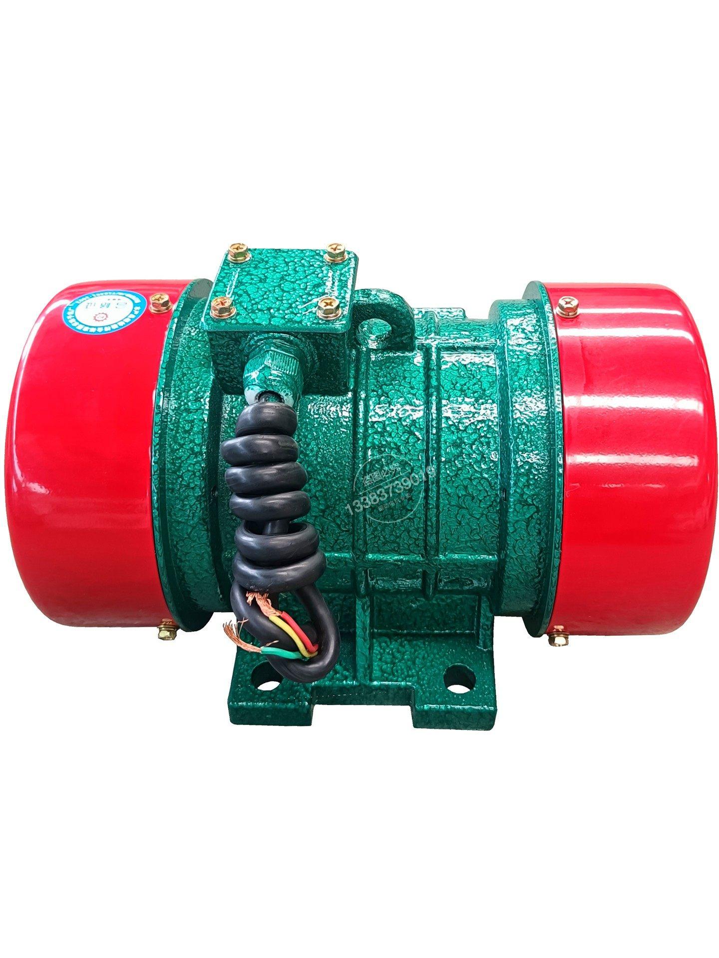 산업용 진동기계 속도조절 기능 콘크리트 진동기 진동모터 380V0.12KW 다리 설치 130 80mm - 상품 이미지