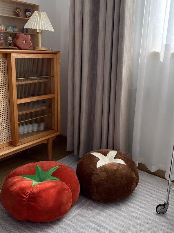 소파 쿠션 침실 장식 장식품 버섯 토마토 쿠션 베개 - 상세 이미지 2