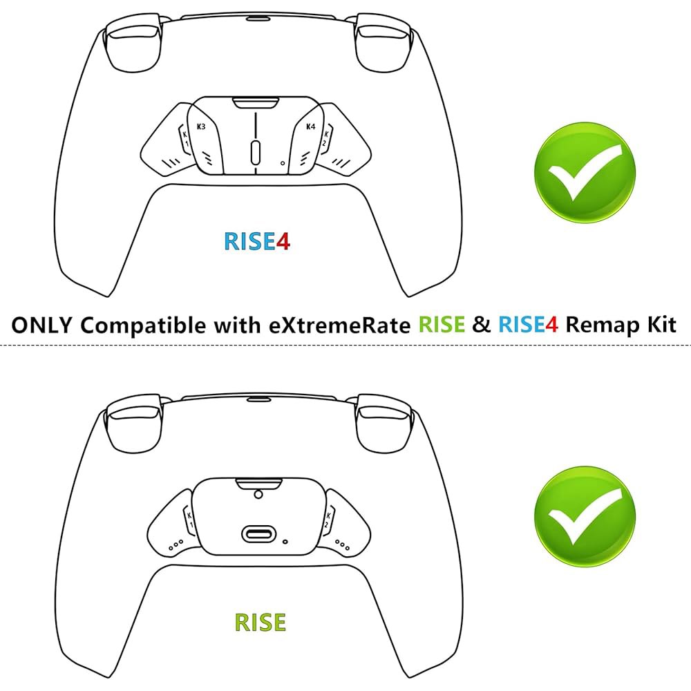 PS5 컨트롤러 eXtremeRate Rise & RISE4 리맵 키트용 교체용 FPC1 L3R3 리본 케이블 - 및 기타 라이즈 액세서리는 포함되지 않음 - 상세 이미지 2