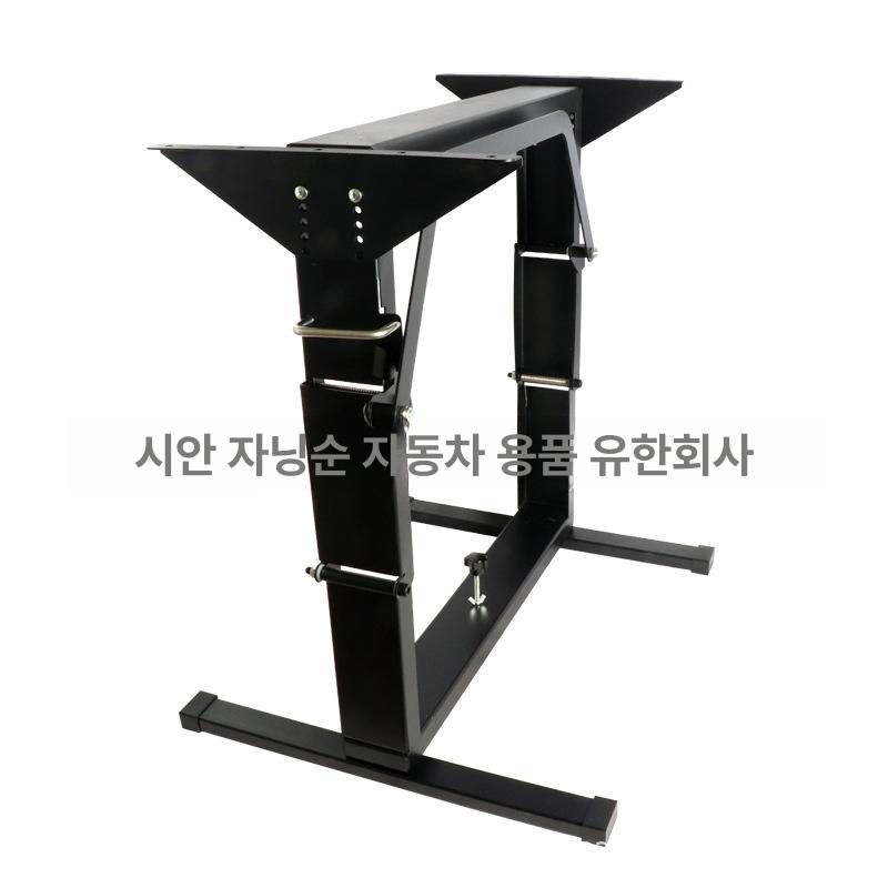 트럭 전용 접이식 다리 높이조절 프레임 블랙 이미지 6