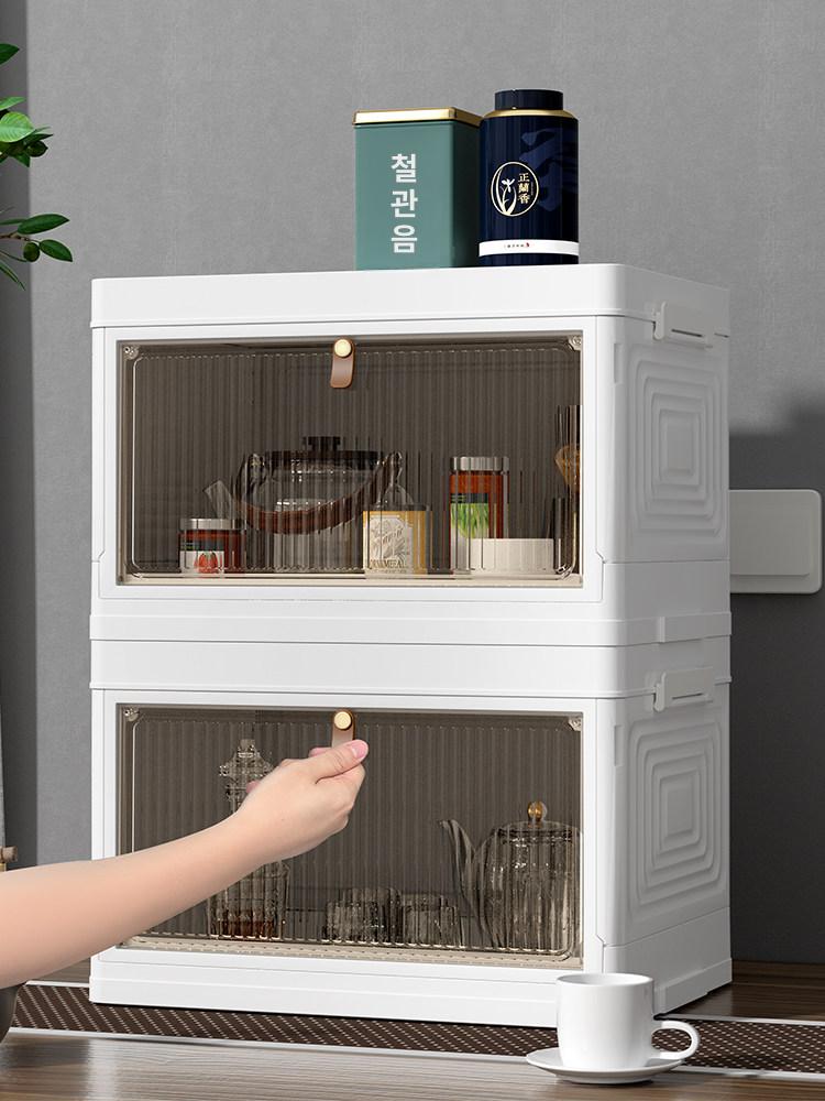 선반 물컵 찻잔 수납함 약상자 컵정리 사무실 보관함 주방 위생용품 - 상세 이미지 2