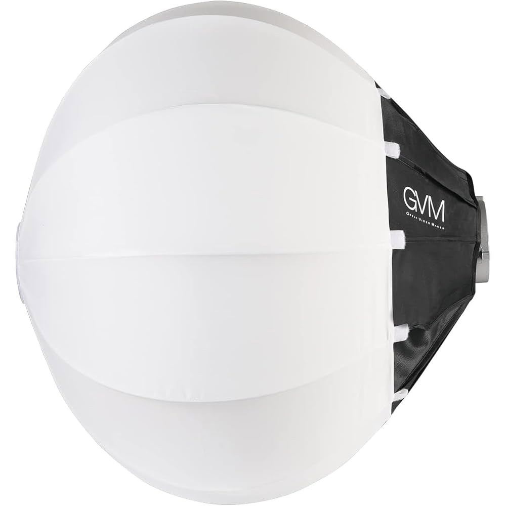 GVM Lantern 소프트박스 소프트 라이트 빠른 조명, 모디파이어, PR150R 66cm(26인치), 접이식 ST200R ST100R SD200S SD300D 설치 P80S - 상품 이미지