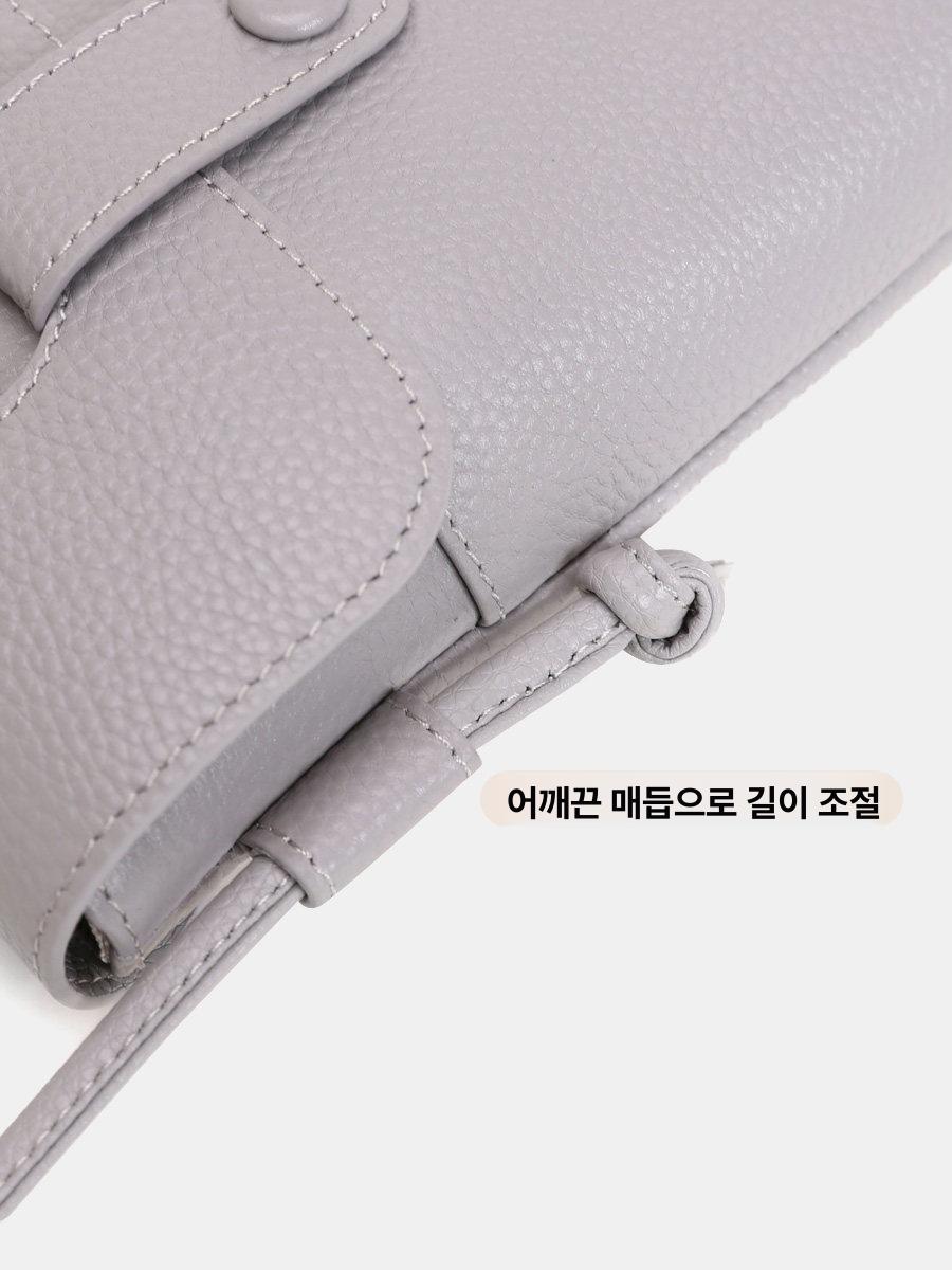가죽 폰 가방 래더 여성 백 미니 - 상세 이미지 5