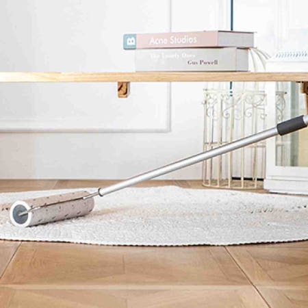 더굿샵협력사 더굿샵 롤 크리너 롱핸들 250mmX10m 청소롤러 테이프클리너 머리카락청소 강아지털제거