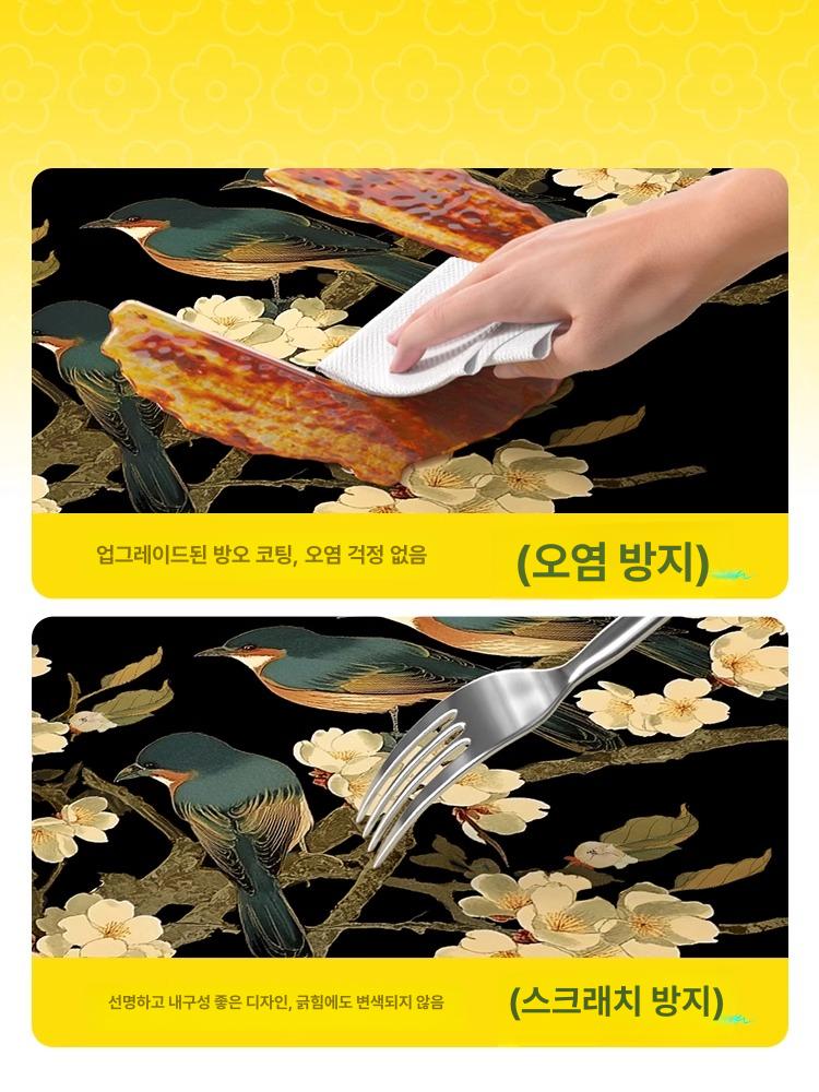 앤틱 자개 스타일 실내 휴지통 인테리어 - 상세 이미지 5