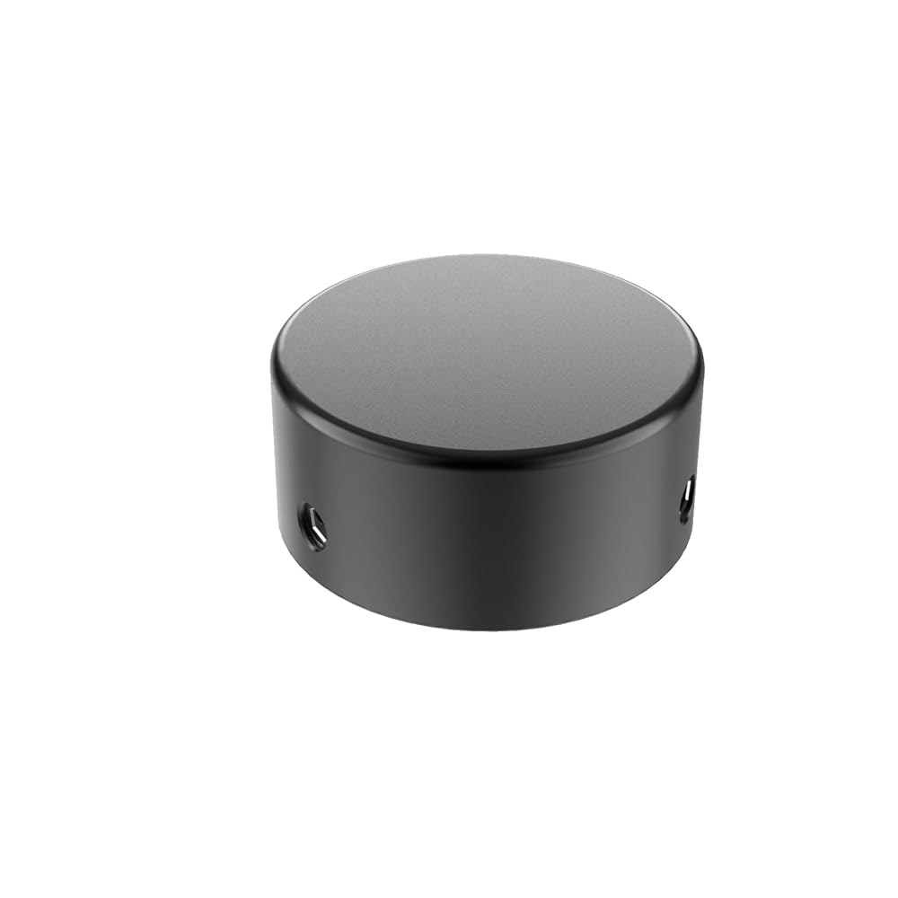 SOLUTEK Footswitch 토퍼 기타 페달 1cm(3/8인치)에 포함, 정확도 편안함, 향상, 일반 나사 버튼 BUTTONS 캡, 블랙 세트 직경 피팅 및 3개의 12개 - 상세 이미지 2