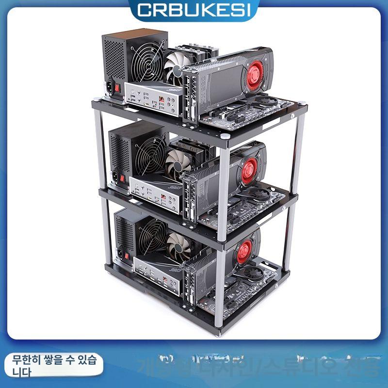 오픈형 케이스 스택 홀더 이중 투명 - 상세 이미지 2