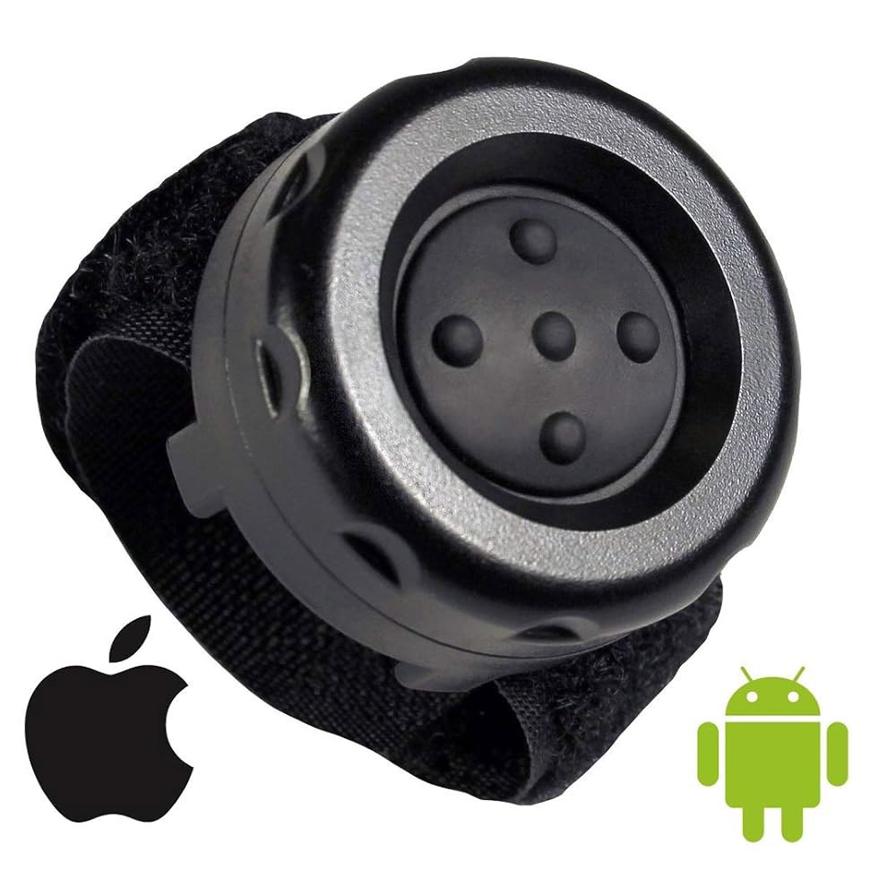 PRYMEBLU BT-PTT-Z-10 (10팩) 블루투스 무선 PTT 버튼 스위치, ZELLO, 웨이브 커뮤니케이터, ESChat, Unity, Streamwide 및 기타 많은 - 상세 이미지 2