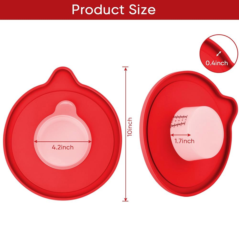 KITCHENAID 스탠드 믹서와 호환되는 유리 그릇, 4.7L(5쿼트), Artisan 5KSM125, 5KSM150, 5KSM175, 5KSM7580, KSM150, RRK15 - 상세 이미지 3