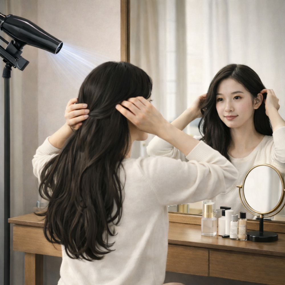 휴클린 핸즈프리 드라이거치대 태블릿 휴대폰 스탠드 거치대 촬영 높이조절 반려동물 - 상세 이미지 2