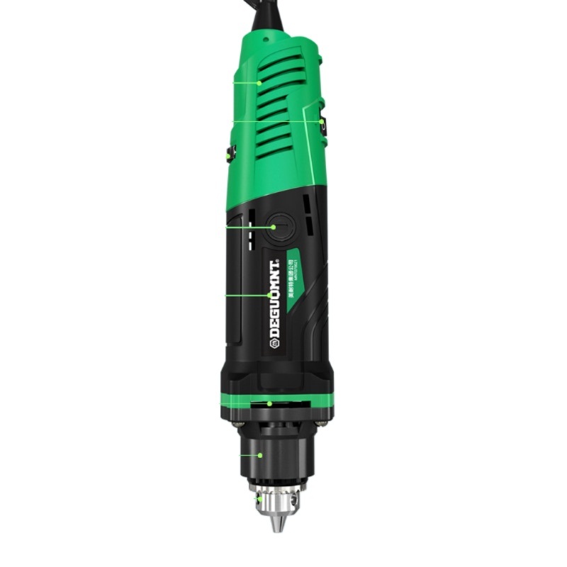 전동조각기 충전 드릴 그라인더 미니 연마기 정밀 가공용 전동 공구 기계 400W 6.5mm 표준 구성 - 상세 이미지 3