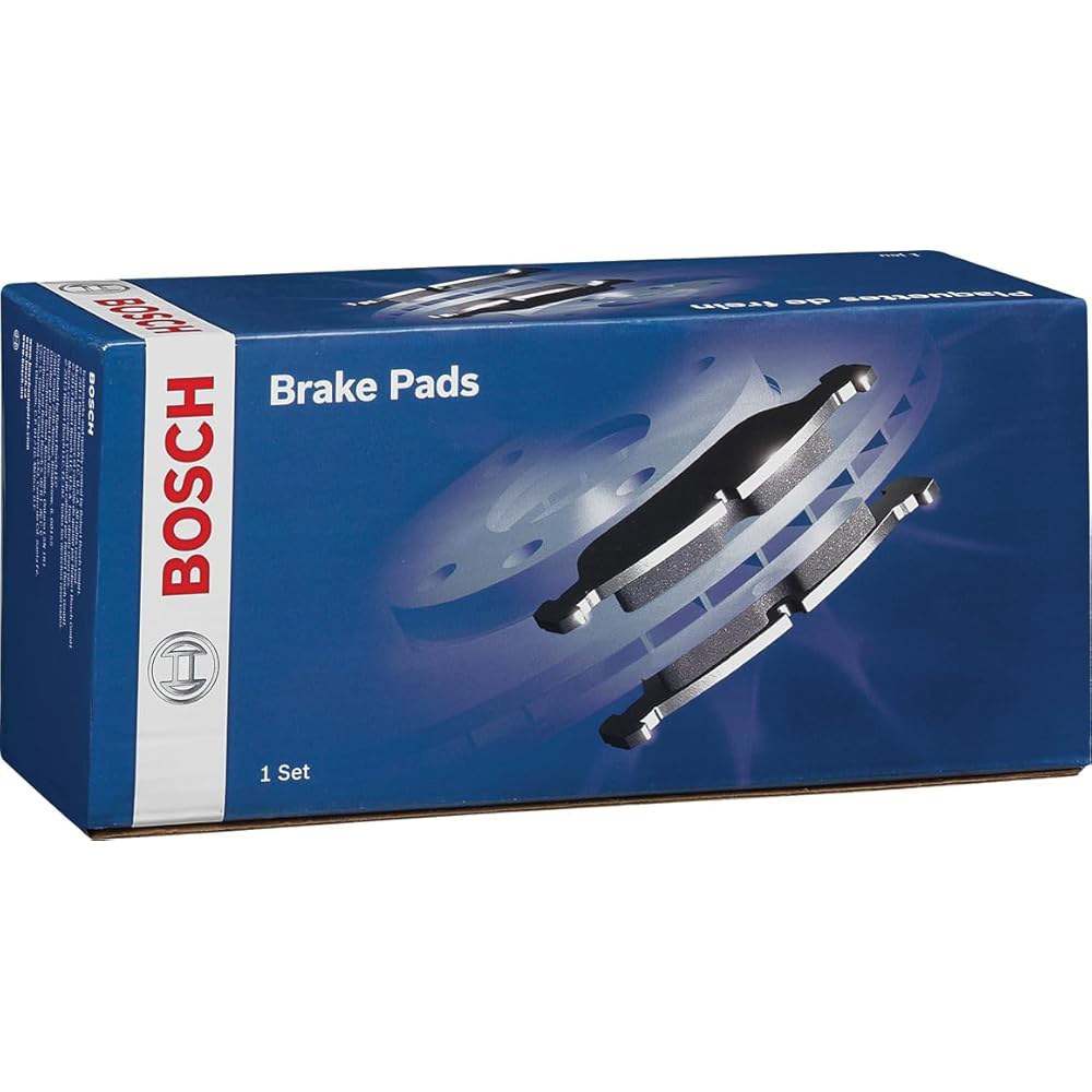 BOSCH BE986H 블루 세미 메탈릭 디스크 브레이크 패드 세트 - 메르세데스 벤츠 CL500, CL550, CLS500, CLS550, E320, E350, E500, E55 - 상품 이미지