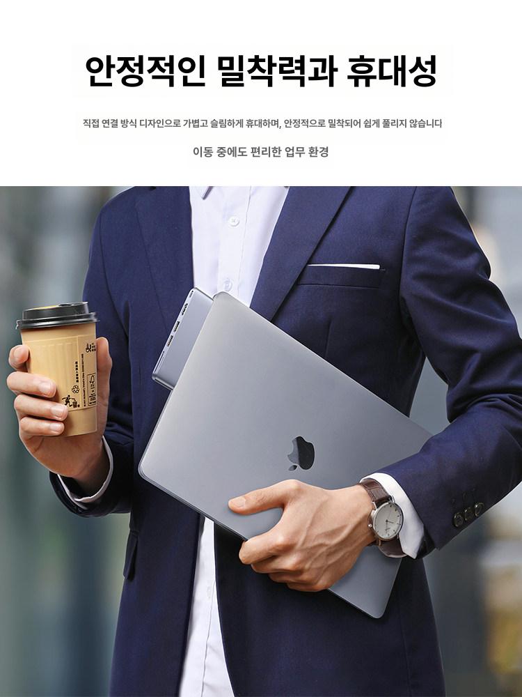 아이패드허브 호환 usb 멀티포트 및 허브 스플리터 듀얼 동글 어댑터 - 상세 이미지 4