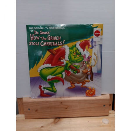 [해외](수입 LP) Dr Seuss How The Grinch Stole Christmas Exclusive Green Colored Vinyl LP Sealed