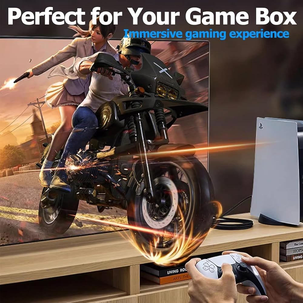 HDMI 케이블 3m(10피트)/3M 5팩, 4K 고속 지원 기타 HDCP 및 모니터 컴퓨터 코드 PS4 eARC, ARC TV 3m(10피트), 2.0 Xbox PS5 3D, - 상세 이미지 3