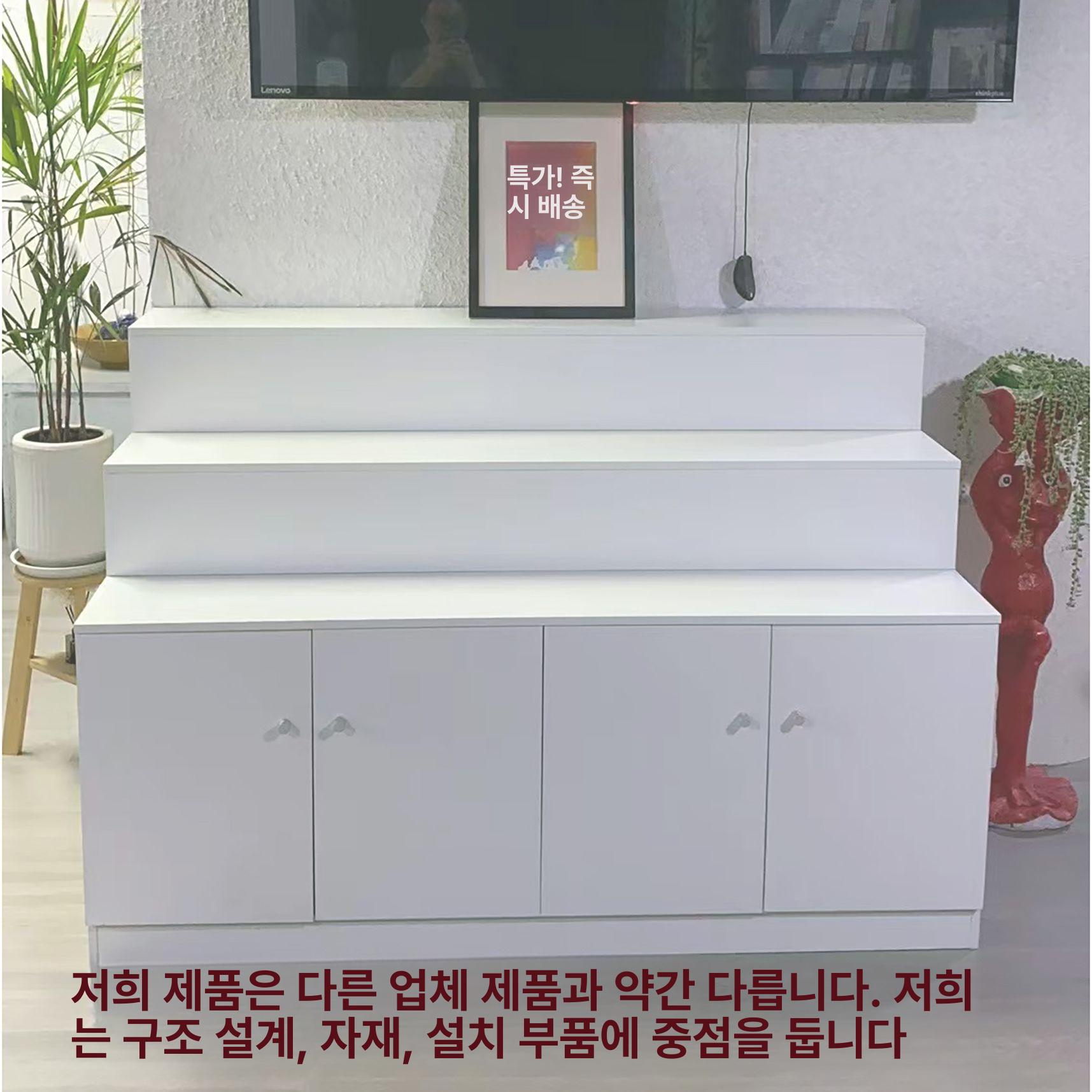계단식 전시매대 소품진열대 디스플레이 매장 행사 진열선반 판매대 - 상세 이미지 2