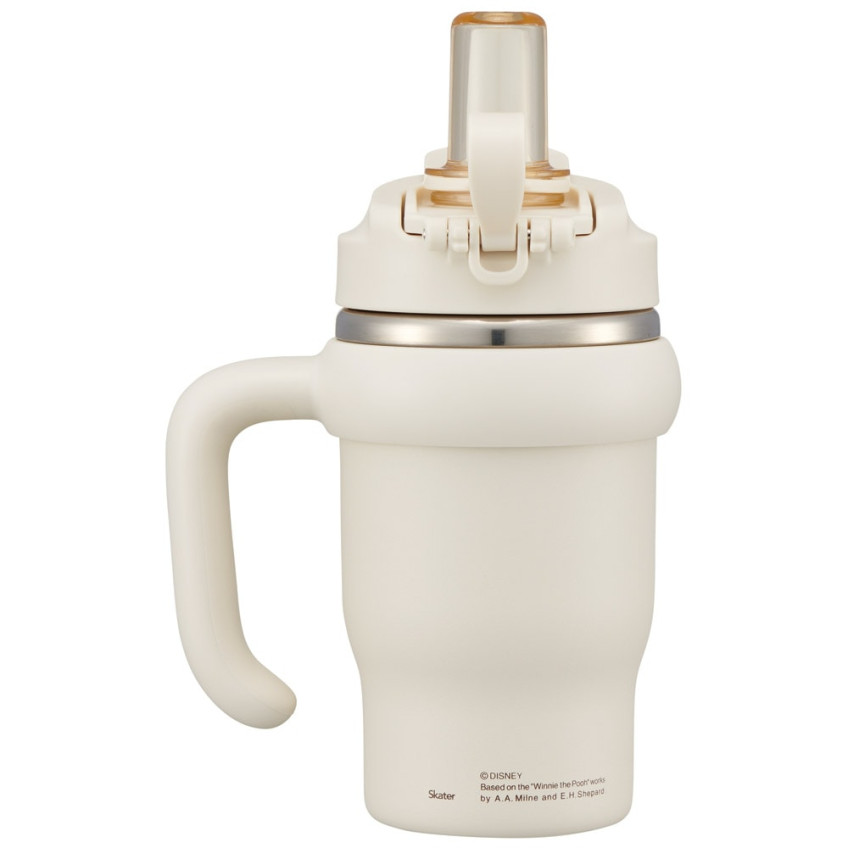 스케이터 곰돌이푸 캐릭터 핸들 2WAY 스테인리스 빨대 텀블러 570ml STSTB6 - 주방·식기 - 하카타몰