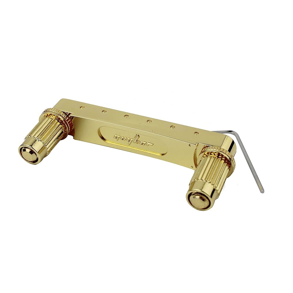 Guyker Guitar Tune-O-Matic 새들 브릿지 GM003 및 빈티지 스톱 바 락 TP6 테일피스 콤보 교체품 Gibson Les Paul LP SG 스타일 6 스트링 - 상세 이미지 3