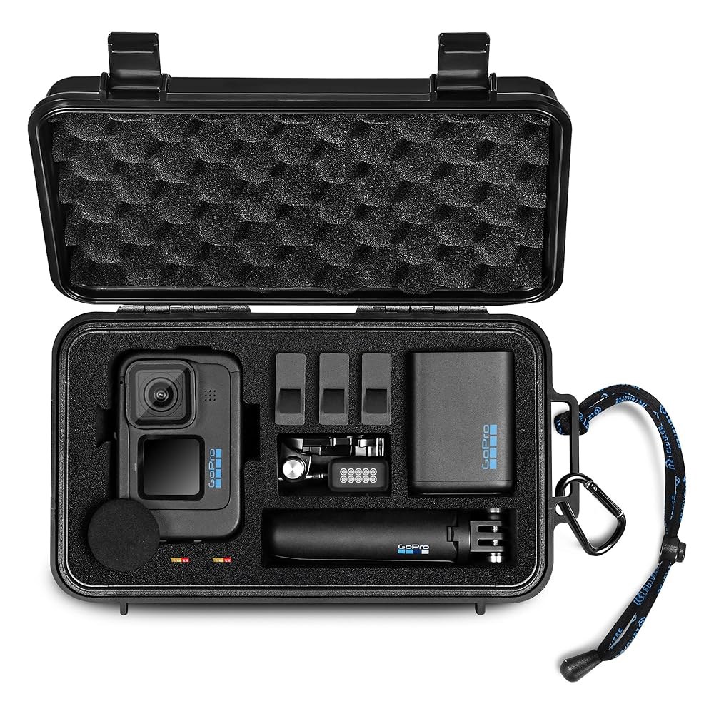 Lekufee Gopro Hero 13/12 / 액세서리용 4K, Mod, 11/10 기타 방수 케이스 해당) 가방만 및 하드 Media 여행용 (케이스 9, - 상품 이미지
