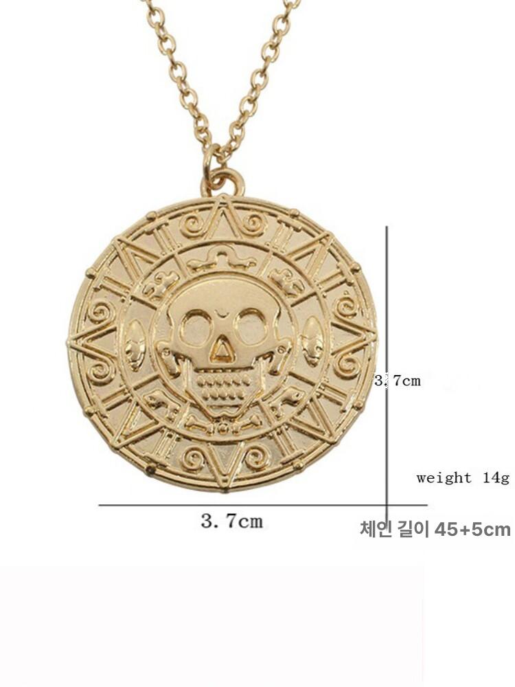 캐러비안의 해적 아즈텍 금화 목걸이 - 상세 이미지 2
