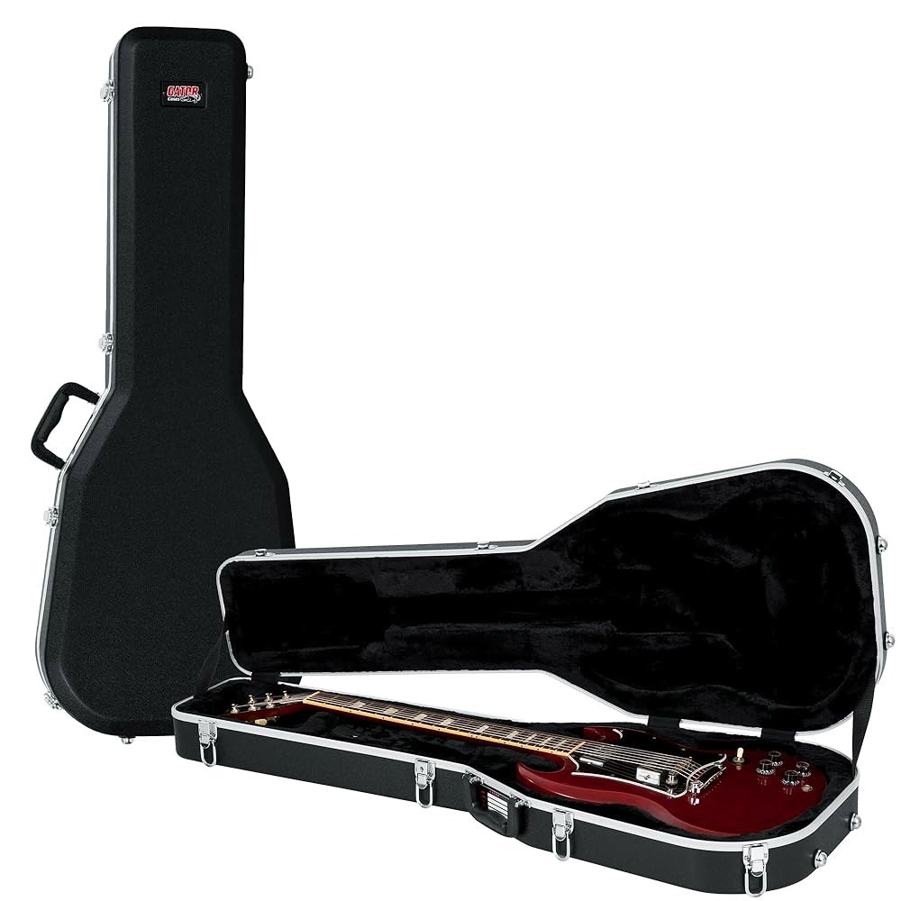 Gator Cases 경량 ABS 몰드 하드쉘 케이스, SG 스타일 기타용, (GC-SG) Jazzmaster Standard - 상품 이미지