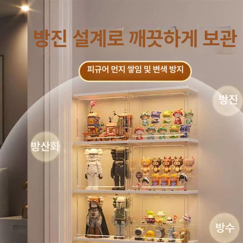 투명 아크릴 케이스 건담 피규어 장식장 쇼케이스 진열장 - 상세 이미지 4
