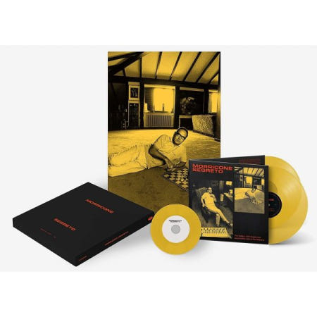 Decca [해외](수입 LP) MORRICONEENNIO MORRICONE SEGRETO YELLOW VINYL2LP7INCH SINGLE COLLECTORS EDITION